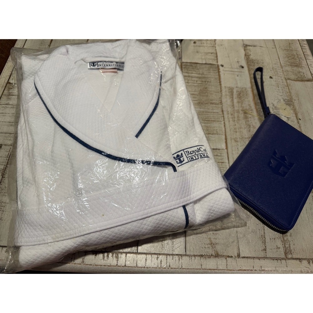 NWT-Royal Caribbean robe and book